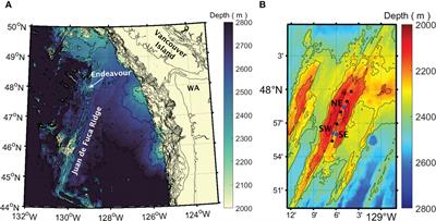 Dispersion of deep-sea hydrothermal plumes at the Endeavour Segment of the Juan de Fuca Ridge: a multiscale numerical study